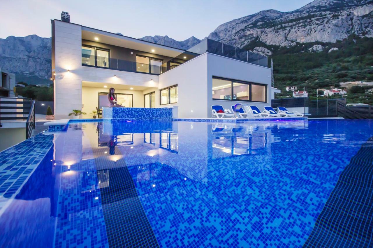 Villa Lacus Макарска Экстерьер фото